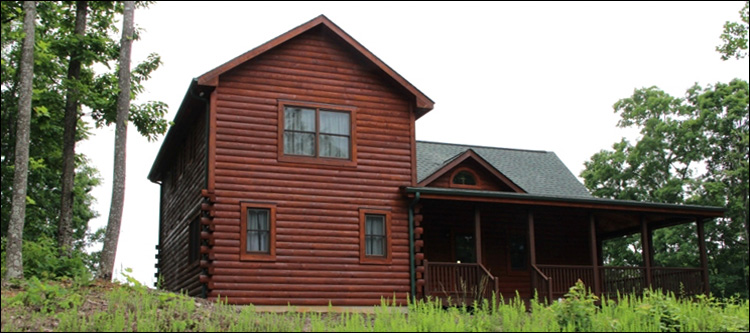 Professional Log Home Borate Application  Boone County, Kentucky