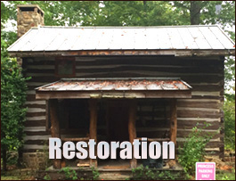 Historic Log Cabin Restoration  Boone County, Kentucky
